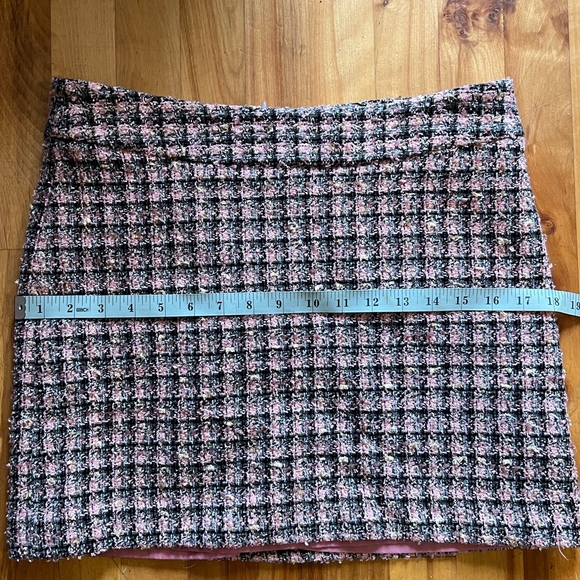 Le Chateau Vintage Tweed Skirt 9/10 Fits S-M - Picture 5 of 6